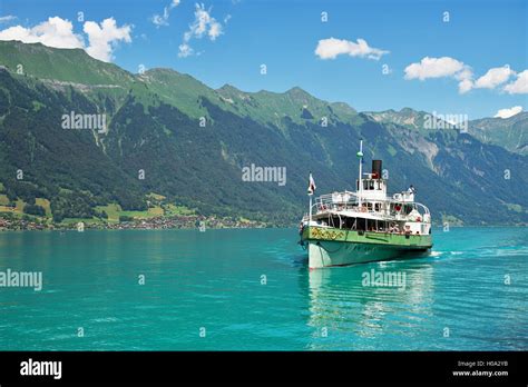 Steamboat Sur Lötschberg Le Lac De Brienz Interlaken Ost Canton De