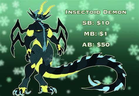 Closed Insectoid Demon Adopt By Frostiearts On Deviantart