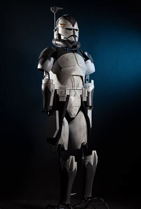 Star Wars Clone Trooper Armor Custom Size Clone Commander Etsy