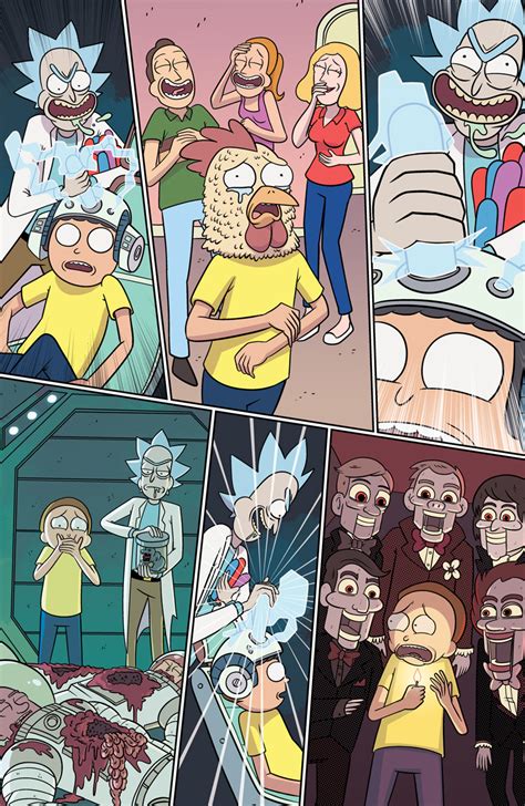 Rick And Morty Marc Ellerby Comic Artist