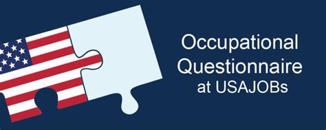 How To Fill Out Usajobs Occupational Questionnaire Frg