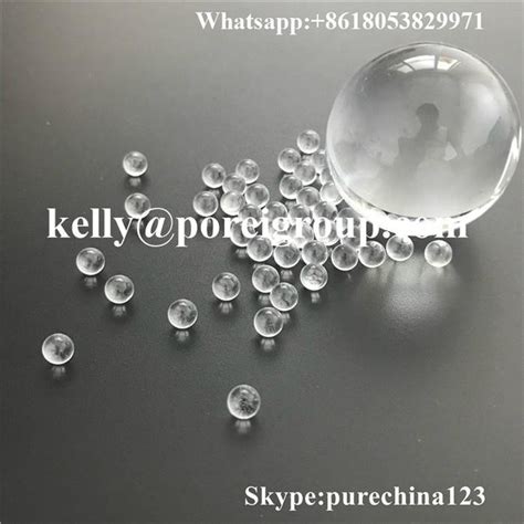 High Precision Borosilicate Glass Balls Clear Borosilicate Balls Bs1 Porei China