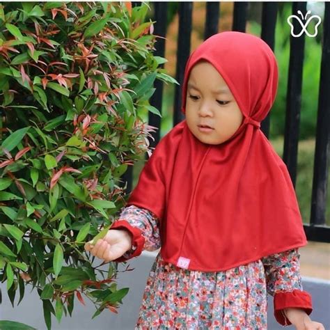 Model Hijab Anak Hijab Pashmina Segi Empat Bergo Berlapis Dll