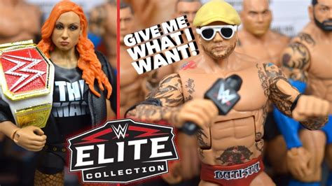 Wwe Elite 72 Batista And Becky Lynch Figure Review Youtube