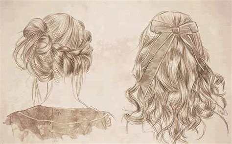 Cool Drawing Girl Hair Image 622195 On