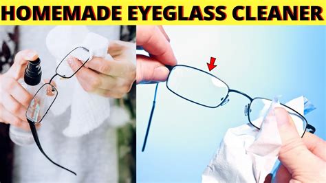 homemade eyeglass cleaner for plastic lenses alcohol free homemade eyeglass cleaner if you