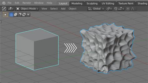 Using Texture Maps To Deform Geometry In Blender Geometry Nodes