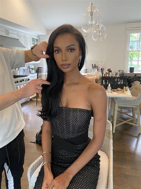 Jasmine Tookes Getting Ready For The 51st Naacp Image Awards Essence