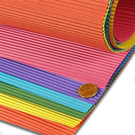 Colored Corrugated Paper Sheets Corrugated Paper Craft Paper Storage