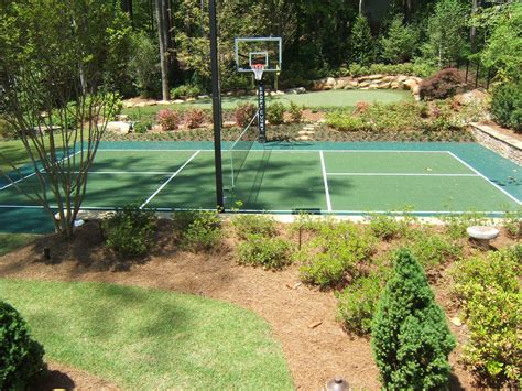 Brooklyn tennis players are a tough bunch, but these courts are worn to the asphalt and the nets have holes. Outdoor Courts | AllSport America, Inc. | Backyard sports ...