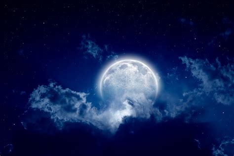 Moon Moonlight Night Cloudy Night Full Moon Sky Beautiful Good Night