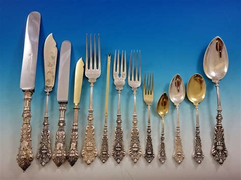 Who are the best flatware and silverware designers? German 800 Silver Figural No. 36 Flatware Set Service ...