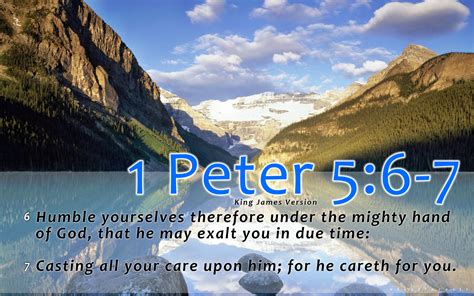 Peter will give a word of exhortation to the elders who are among the christians reading this letter. I Peter 5:6-7 KJV!! | Kristi Ann's Haven