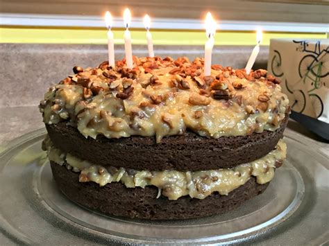 Once boiling, stir for 4 minutes. German Chocolate Cake