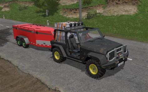 Fs17 Jeep Wrangler V1 Fsdestek Farming Simulator Oyunları Mod Ve