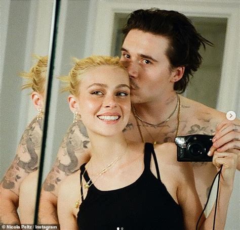 Brooklyn Beckham And Fiancée Nicola Peltz Pose For Cheeky Nude Selfie