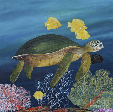Sea Life Painting By Christiane Schulze Art And Photography Fine Art