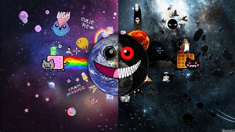 Nyan Cat Wallpaper By Predvkill On Deviantart