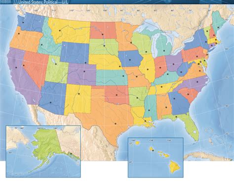 Eastern Us States And Capitals Map Diagram Quizlet