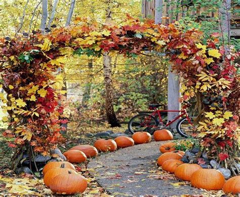 Trot out stacks of plaid blankets in fall hues to cover rocking chairs, benches, porch swings, and sofas, and pile on outdoor pillows for added comfort and color. Fresh and Inspiring Fall Outdoor Decor | Fall ...