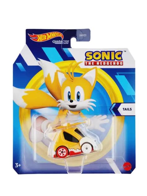 Hot Wheels Sonic The Hedgehog Tails Character Car 2023 5 99 Picclick