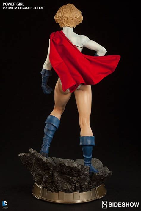 dc comics power girl premium format tm figure by sideshow c power girl power girl cosplay