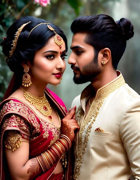 Download Ai Generated Wedding Indian Couple Royalty Free Stock Illustration Image Pixabay
