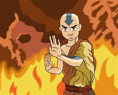 Avatar Aang By Juggernaut Art On Deviantart