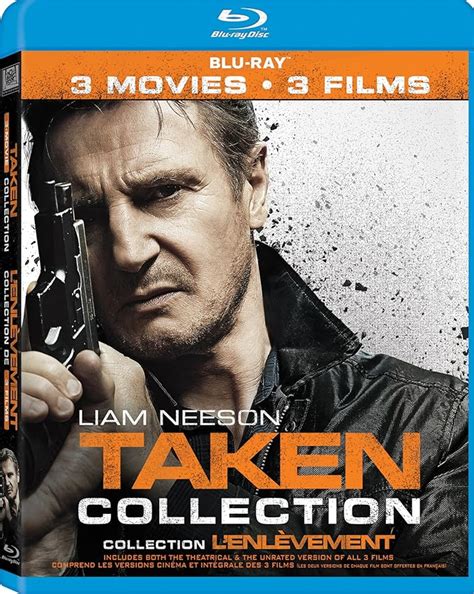 Taken Movie Collection Bilingual Blu Ray Amazon Ca Liam Neeson Maggie Grace Fox
