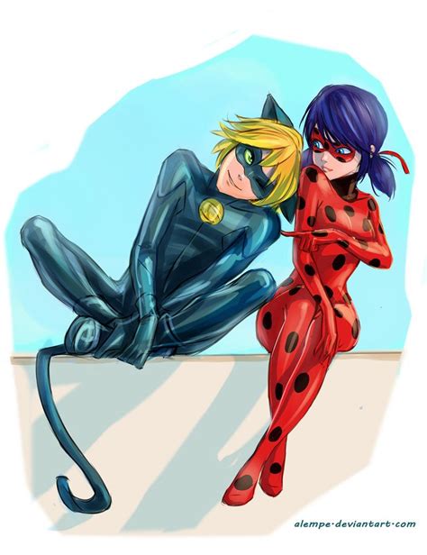 Ladybug And Cat Noir By Alempe On Deviantart Miraculous Miraculous