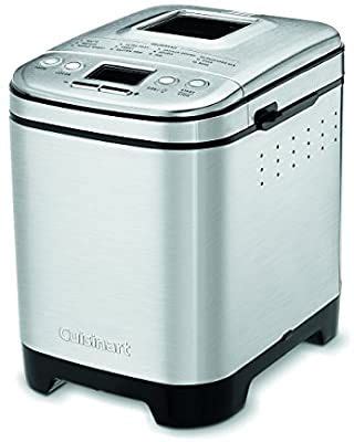 Due to its contents, this product cannot be shipped via our priority service or this cuisinart breadmaker is designed to help you create bread with ease, combining. Amazon.com: Cuisinart CBK-110P1 Bread Maker, Up To 2lb Loaf, New Compact Automatic: Kitchen ...