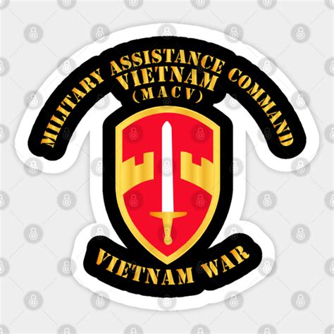 Military Assistance Cmd Vietnam Macv Vietnam War Macv Sticker