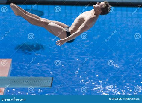 Div Final 3m Men S Diving Competition Editorial Photography Image Of