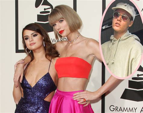 Taylor Swift And Selena Gomez And Justin Bieber