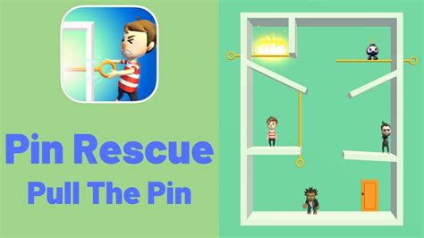 Pin Rescue Pull The Pin Gameplay Walkthrough Level 1 40 Youtube