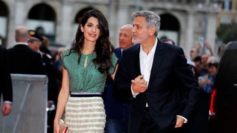 George Clooney Célébré En Héros Par Les One News Page Video