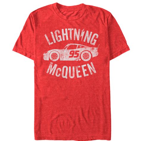 Cars Mens Lightning Mcqueen T Shirt Ebay