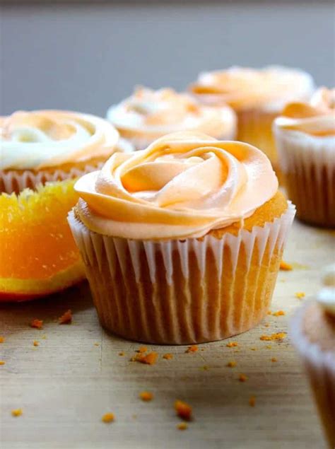 Orange Creamsicle Cupcakes Homemade Food Junkie