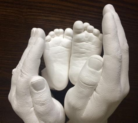 Luna Bean Large Keepsake Hands Casting Kit Diy Plaster Statue Molding Kit For Couples Adult