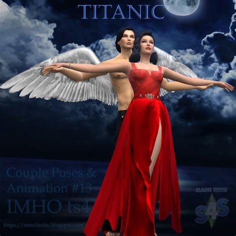 Sims 4 Ccs The Best Couple Poses And Animation Titanic 13 Ts4 By