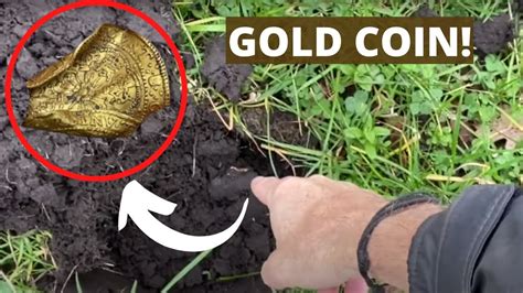 Very Rare Gold Coin Found Metal Detecting Live Youtube