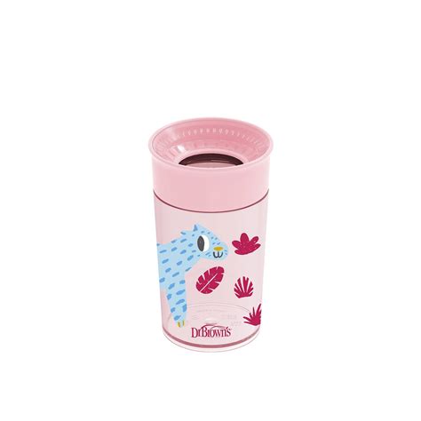 Buy Dr Browns Cheers 360 Spoutless Transition Cup 9m Pink 300ml