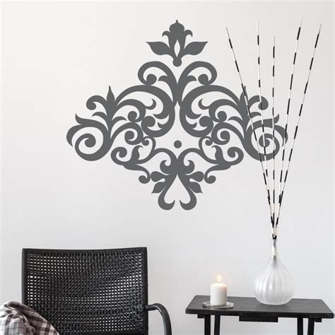 Sticker Arabesque Glamour Pour Une Décoration Style Baroque Moderne