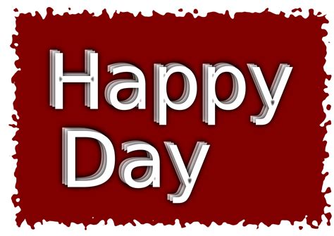 Clipart Happy Day