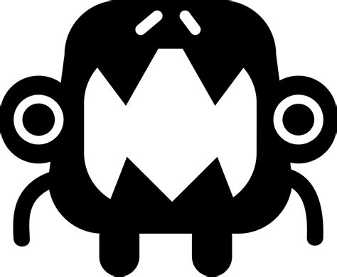 Monster Mouth Icono Monstruo Hd Png Download Original Size Png