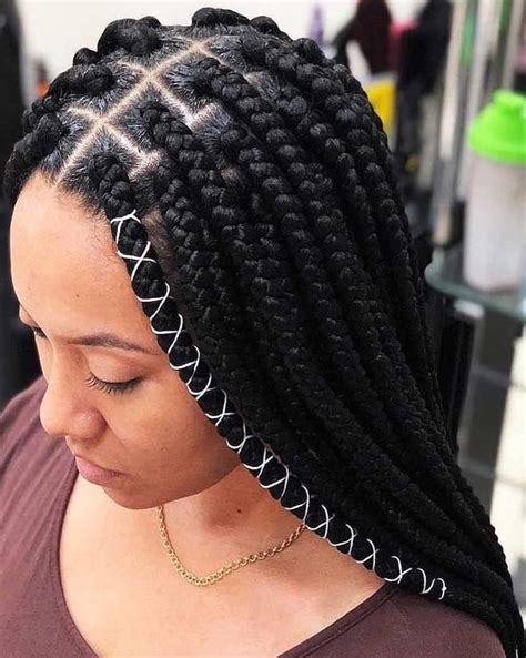 Ghana braids & shaved side. 1001+ ideas for beautiful ghana braids for summer 2019