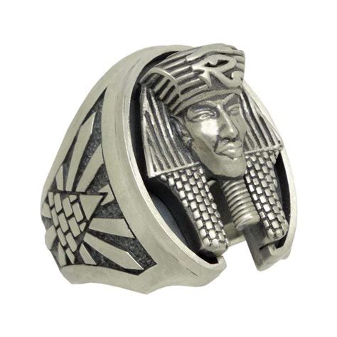 Sterling Silver 925 Custom Made Tutankhamun Egyptian Pharaoh King Tut