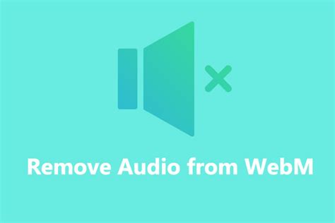 7 Quick Ways To Remove Audio From Webm On Computer