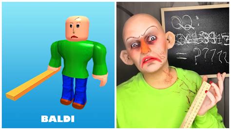 In real life, a robloxian would probably only be about up to your calf. Roblox: Baldi In Real Life (characters in skins, models ...