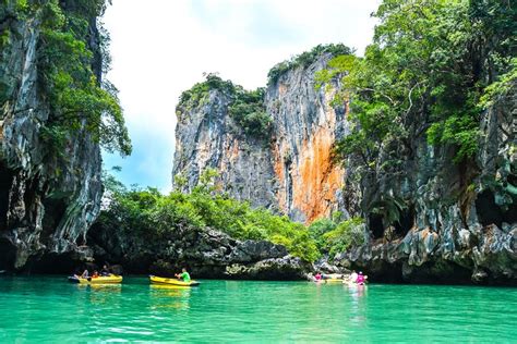 Tripadvisor Phang Nga Bay Sea Cave Kanotpaddling Och James Bond